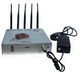 Remote Control 3G Cell Phone Signal Jammer 5 Bands Stationary Indoor Use