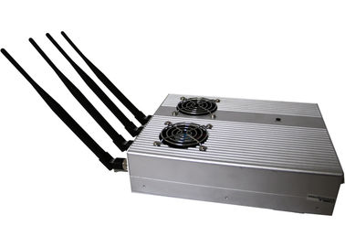 3G 4W 6dBm Remote Control Jammer / Blocker EST-505BF For Conference Room