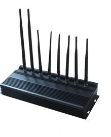 Multi-functional 3G 4G Cell Phone Jammer EST-808N3 , GPS WiFi Lojack Jammer