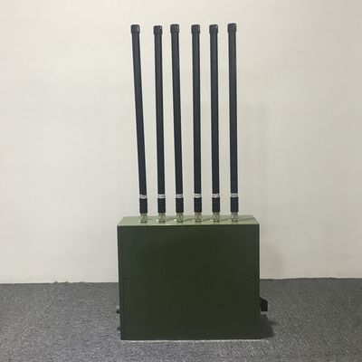 510mm Antenna 960MHz 190W Backpack Cell Phone Jammer 2G 3G 4G